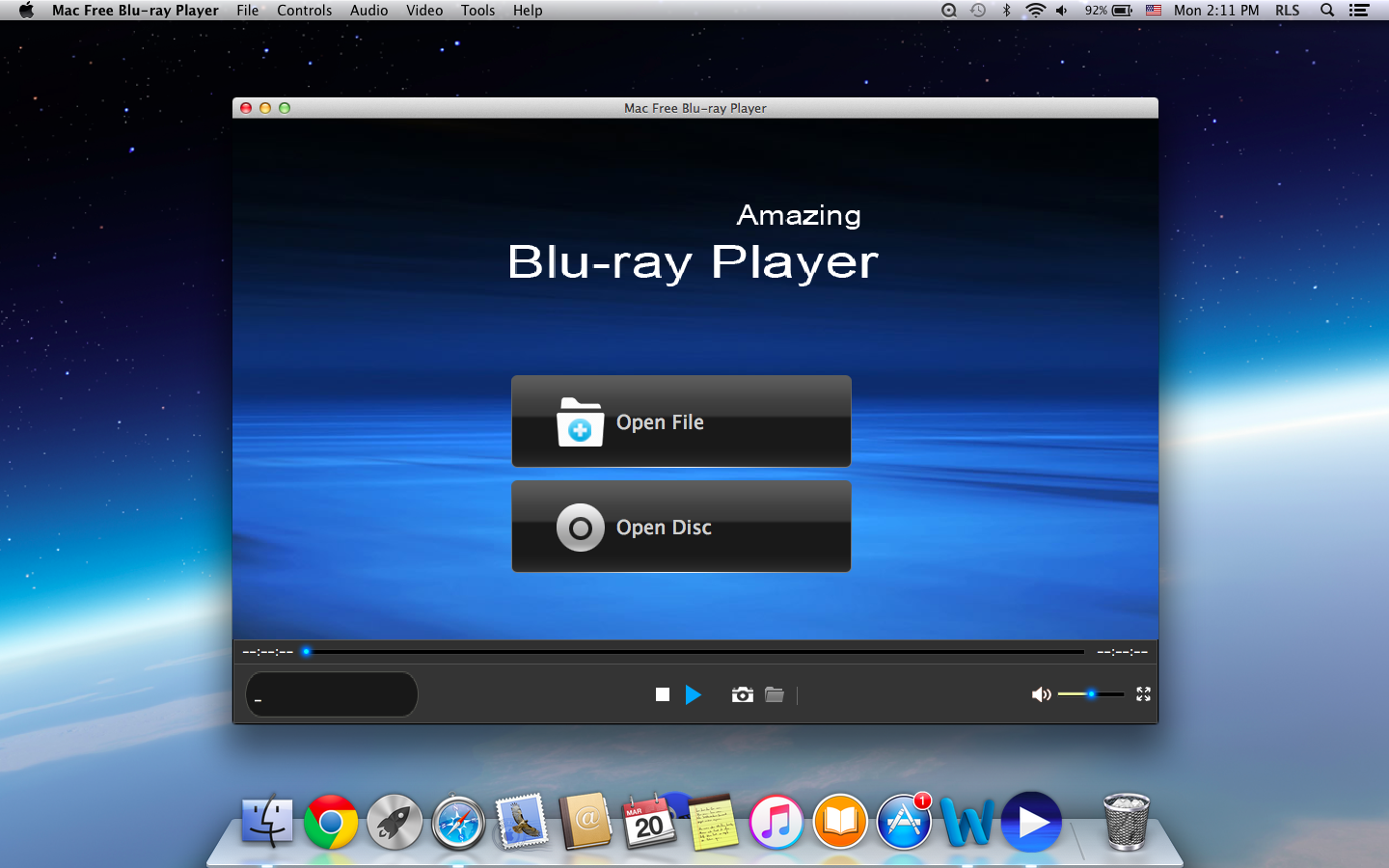 free blu ray player software for mac